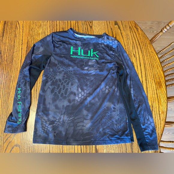 Huk Shirts & Tops Youth L Huk Fishing Shirt Poshmark